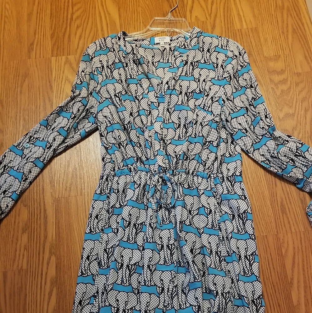 Crown and ivy elephant dress